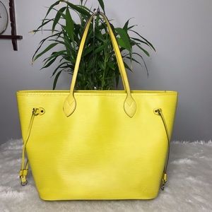 Louis vuitton Neverfull MM Yellow epi